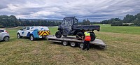 ATV provided free by Aurora Energy Services to allow us to access patients throughout the festival site.